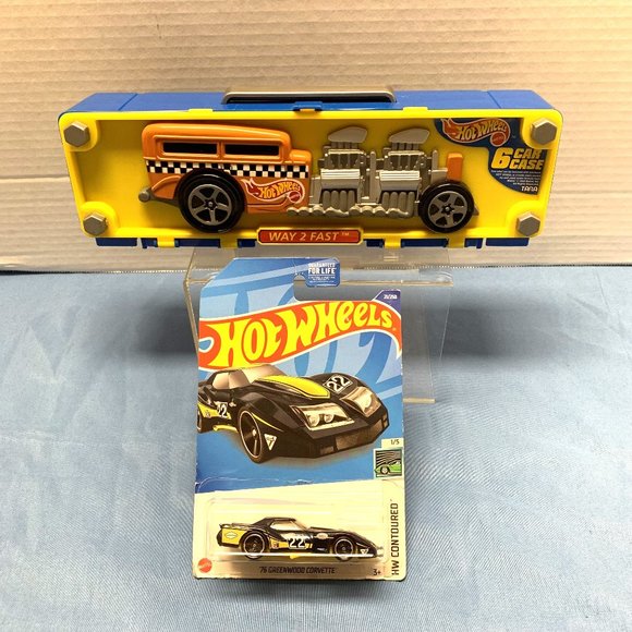 Vintage 1998 Mattel Hot Wheels Way 2 Fast 6 Car Carrying Case - Picture 1 of 6